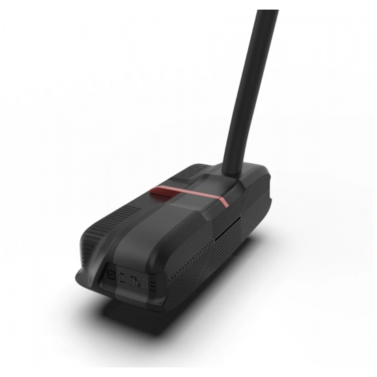 RUNNER - Putter blade black red AIM (Face 4º/C69 /30g weights)