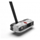 RUNNER - Putter blade grey black AIM (Face 4º/H68 /30g weights)