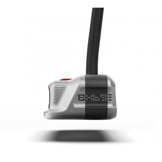 RUNNER - Putter blade grey black AIM (Face 4º/H68 /30g weights)