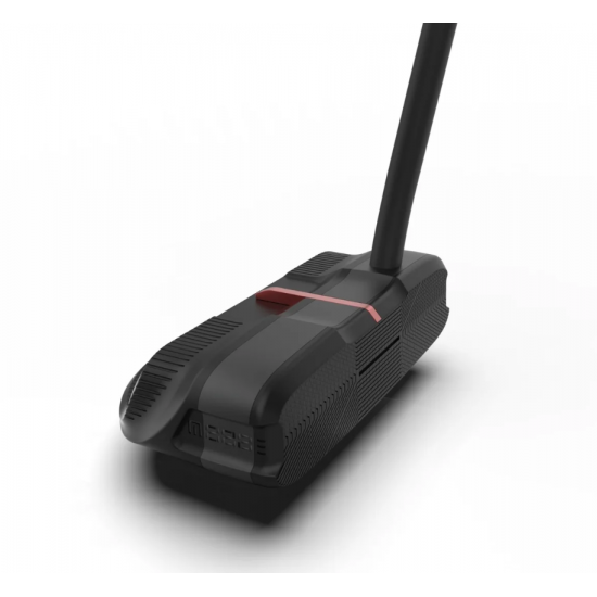RUNNER - Putter mallet black red AIM (Face 3º/H70 /30g weights)