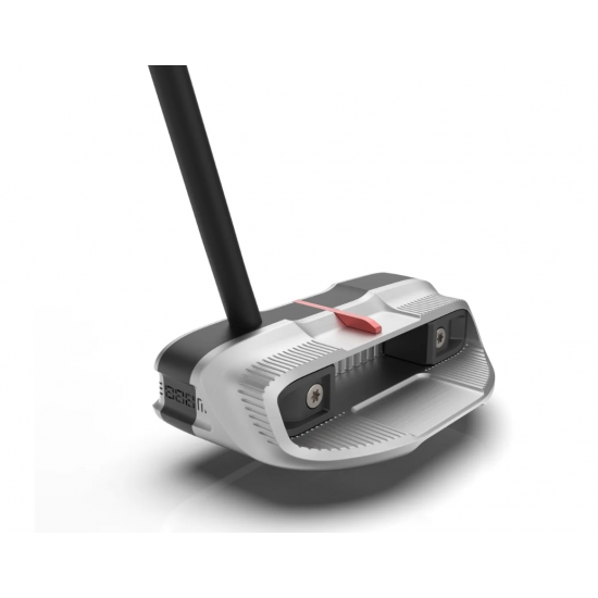 RUNNER - Putter mallet grey black AIM (Face 3º/C71 /30g weights)