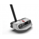 RUNNER - Putter mallet grey black AIM (Face 3º/C71 /30g weights)