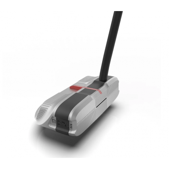 RUNNER - Putter mallet grey black AIM (Face 3º/C71 /30g weights)