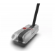 RUNNER - Putter mallet grey black AIM (Face 3º/C71 /30g weights)
