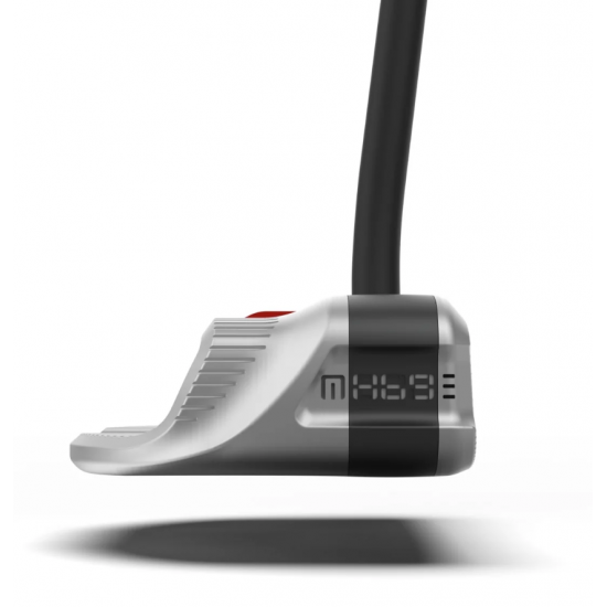 RUNNER - Putter mallet grey black AIM (Face 3º/C71 /30g weights)