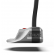 RUNNER - Putter mallet grey black AIM (Face 3º/C71 /30g weights)