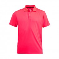 Cutter & Buck - Polo Kelowna Hombre Rosa Fluo