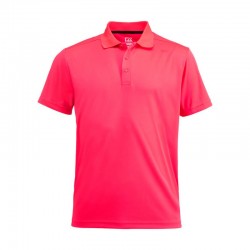 Cutter & Buck - Polo Kelowna Hombre Rosa Fluo
