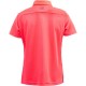 YOGOLF - Cutter& Buck Kelowna Polo Ladies con Logo YoGolf Rosa Fluo