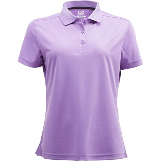 YOGOLF - Cutter& Buck Kelowna Polo Ladies amb Logo YoGolf Lila