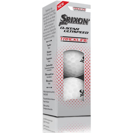 SRIXON - Q-STAR ULTISPEED Trackline balles 2026