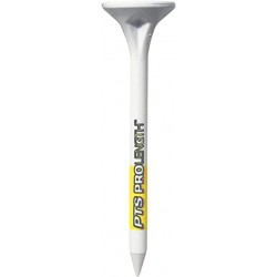 Pride Golf Tee - Tees ProLength 2 3/4" 69mm 100 unités Blanc et Jaune