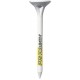 Pride Golf Tee - Tees ProLength 2 3/4 69mm 100 unités Blanc et Jaune
