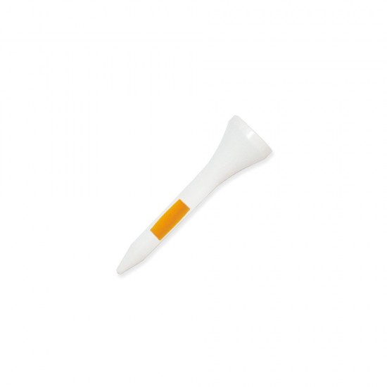 Pride Golf Tee - Tees MiniTee 1 1/2 38mm 90 unités Blanc et Orange