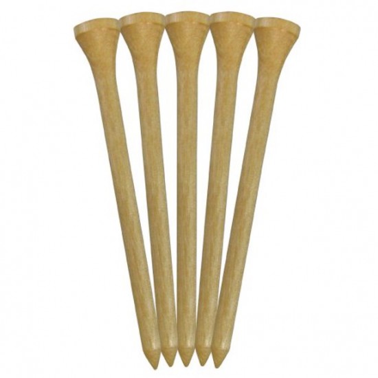 Pride Golf Tee - Tees 3 1/4 83mm 50 unités bois