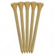 Pride Golf Tee - Tees 3 1/4 83mm 50 unités bois