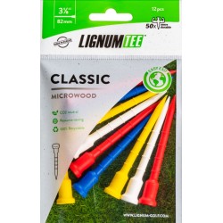  Lignum Tee Mix Couleur 82 mm (Polybag x12)