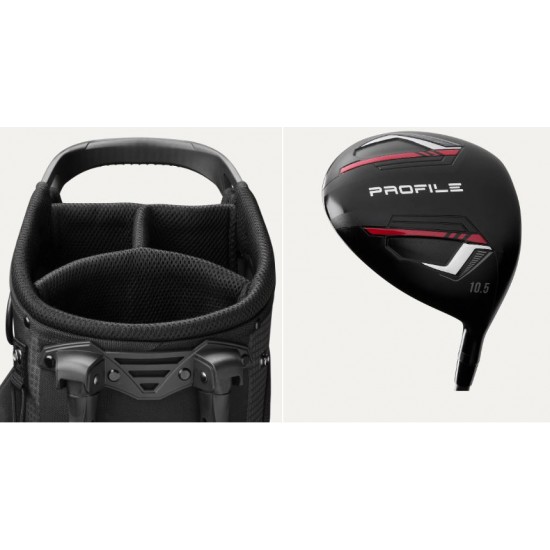 WILSON - Men's Profile Complete Set With Stand Bag