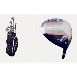 WILSON - Women's Profile Complete Set With Cart Bag
