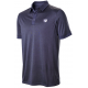 Wilson - Mens Stripe Heather Polo Navy