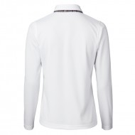 Daily Sports - Catleya Ls Polo Shirt White Ladie