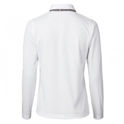 Daily Sports - Catleya Ls Polo Shirt White Ladie