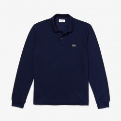 Lacoste - Polo longsleeve marine 