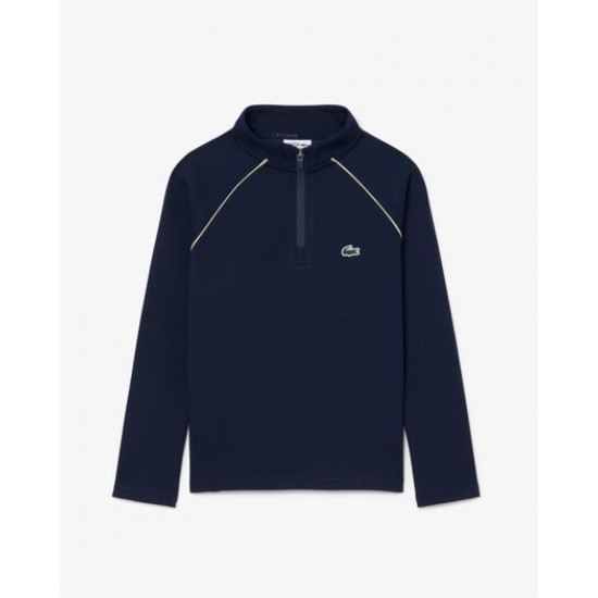 LACOSTE - Sweatshirt Sport zippé col montant JUNIOR