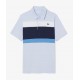 LACOSTE - Polo Golf Ultra Dry stretch color-block    Bleu Clair / Bleu Marine / Blanc • IV4