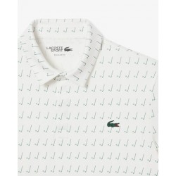 LACOSTE - Camisa de manga corta con cuello acanalado