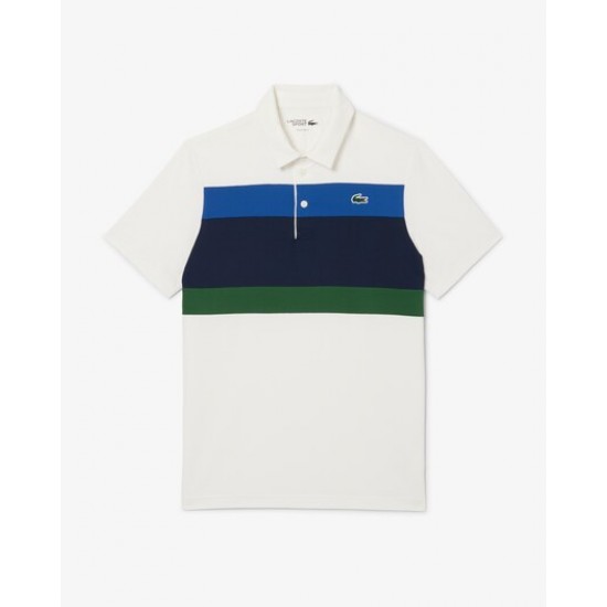 LACOSTE - Camisa de màniga curta amb coll bor de cote