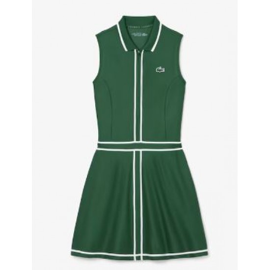 LACOSTE - Vestido Golf Ultra Dry à liseré héritage