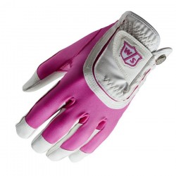 Wilson - Fit All Ladies Pink White Left Hand