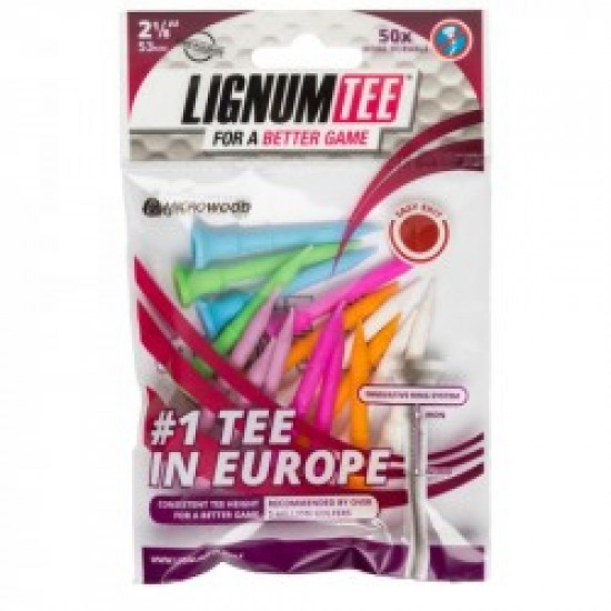 Lignum Tee - Tees 2 3/4 72mm Mixto