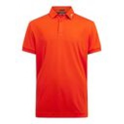 J.Lindeberg - Polo Men KV Regular Fit Golf G016 Tangerine Tango