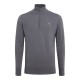 J.Lindeberg - Sweater Men Kian Zipped 9363 Grey Melange