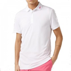 J.Lindeberg - Polo Men KV Regular Fit Golf S166 Hot Pink