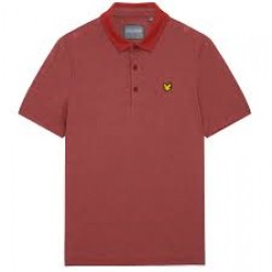 Lyle & Scott - Polo Shirt Jacquard W327 Battle Red