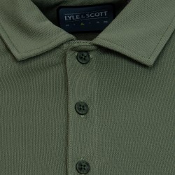 Lyle & Scott - Polo Shirt Long Sleeve X65 Cactus Green 