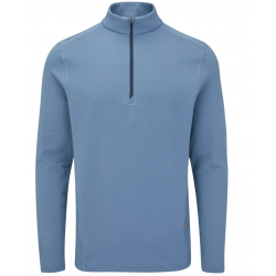 Ping - Edwin Men's Half Zip Midlayer - Stone Blue