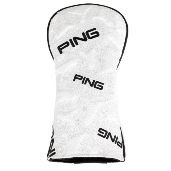 PING - Icon Driver Headcover - White