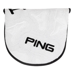 PING - Icon Mallet Putter Headcover - White