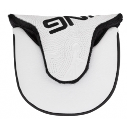 PING - Icon Mallet Putter Headcover - White