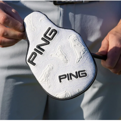 PING - Icon Mallet Putter Headcover - White
