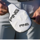 PING - Icon Mallet Putter Headcover - White