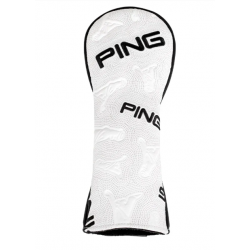 PING - Icon Fairway Headcover - White