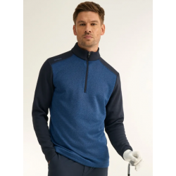 PING - Hombre Midlayer Ramsey Inky Marl/Black