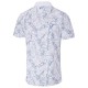PING - Orlando Men's Printed Polo - White/Stellar