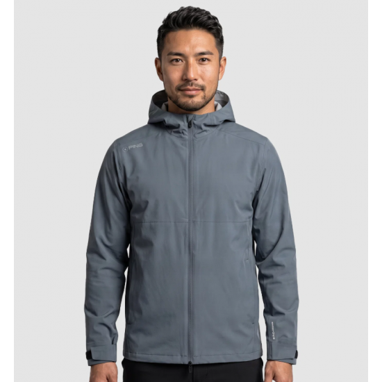 PING - Chaqueta impermeable de golf con capucha Aquadrive