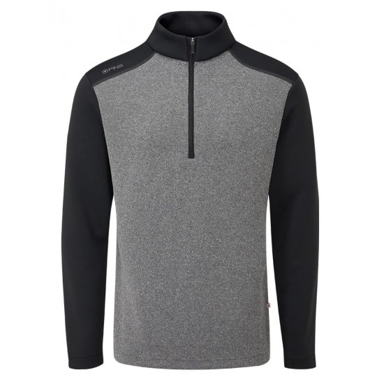 PING - Homme Midlayer Ramsey Black Marl/Black